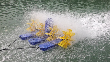 Das Belüftungsprinzip des Fischteichbelüfters